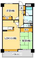 物件の間取り画像