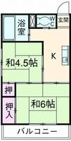 蔵王コーポの間取り
