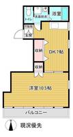 レジデンス城南の間取り