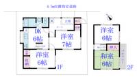 千葉県鎌ヶ谷市鎌ケ谷6(一戸建)の賃貸物件の間取り