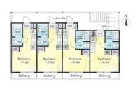 グランディア南橋本3丁目の間取り