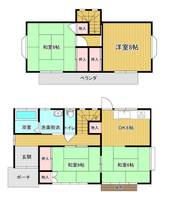 宮城県多賀城市新田字中(一戸建)の賃貸物件の間取り
