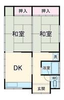 愛知県豊川市平井町東野地(一戸建)の賃貸物件の間取り