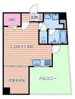 BRAVE北浜の間取り