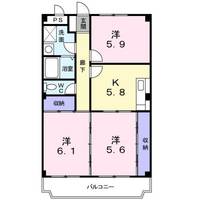 物件の間取り画像