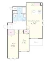 東京都練馬区高松1(マンション)の賃貸物件の間取り