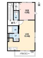 ゼルコヴァイーストIIIの間取り