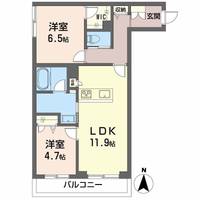 物件の間取り画像