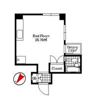 伊勢佐木町ロイヤルの間取り