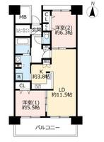 物件の間取り画像