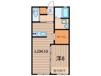 福島県相馬市今田字天神前(アパート)の賃貸物件の間取り