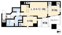 京都府京都市中京区橋之町(マンション)の賃貸物件の間取り