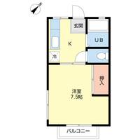 タウニーAの間取り