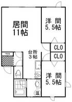 物件の間取り画像
