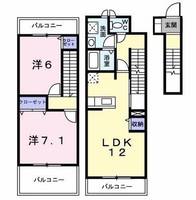 物件の間取り画像