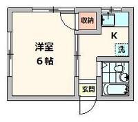 コーポAMIの間取り