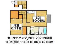物件の間取り画像