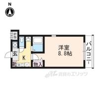 カサコモーダ東野の間取り