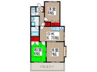 西浦和アネックスマンションの間取り