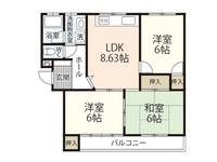 物件の間取り画像