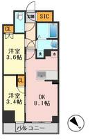 物件の間取り画像