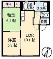 物件の間取り画像