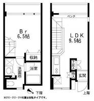 東京都目黒区八雲3(マンション)の賃貸物件の間取り