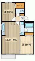 東京都練馬区桜台5(アパート)の賃貸物件の間取り