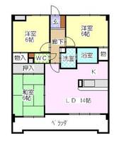 物件の間取り画像