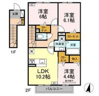 物件の間取り画像