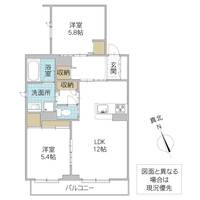 物件の間取り画像