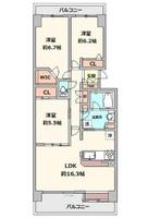 物件の間取り画像