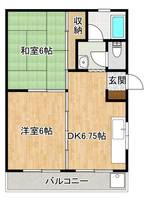 シャトレ太宰府Iの間取り