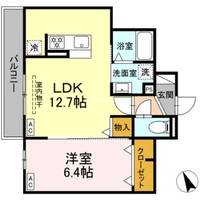 静岡県浜松市中央区鴨江2(アパート)の賃貸物件の間取り