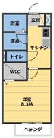 スプランドゥール Bの間取り