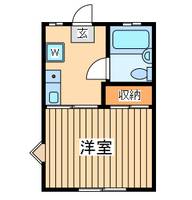 平成ハイツB棟の間取り