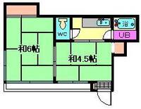 埼玉県さいたま市浦和区本太4(アパート)の賃貸物件の間取り