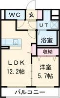 フィオーレ西川田の間取り