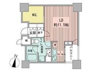 プライムメゾン鴨々川の間取り