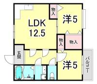 玉木マンションの間取り