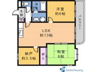 物件の間取り画像