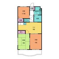 フレサIIの間取り