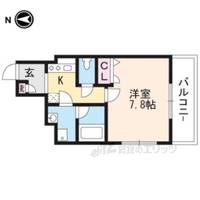 アスヴェル京都東寺前の間取り