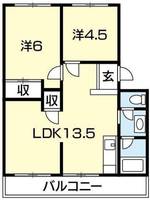 物件の間取り画像