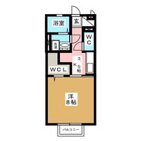 リベルテ末広の間取り