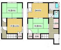 兵庫県姫路市北原(一戸建)の賃貸物件の間取り