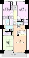 物件の間取り画像