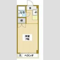 神奈川県秦野市北矢名(マンション)の賃貸物件の間取り