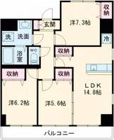 物件の間取り画像