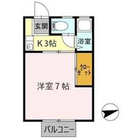 広島県東広島市西条町田口(アパート)の賃貸物件の間取り